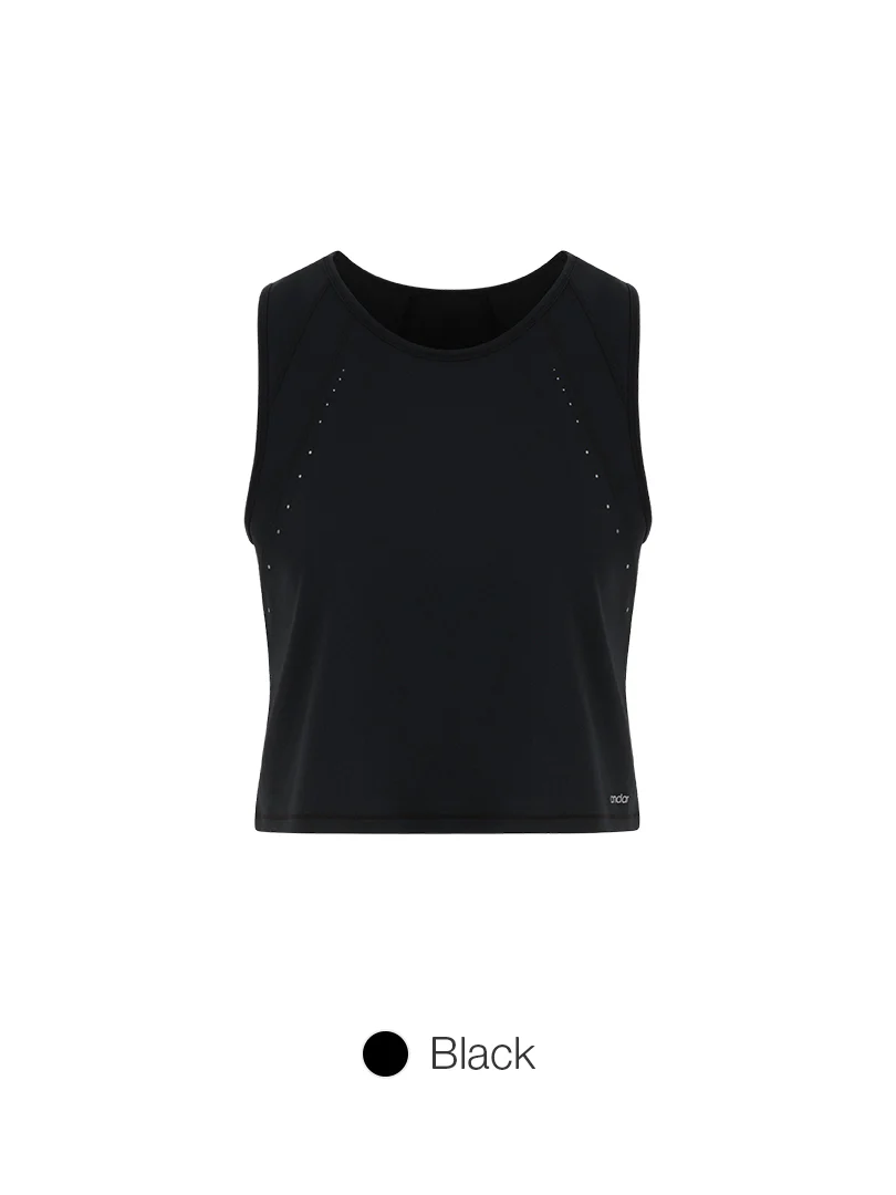 Airtouch Pace Cropped Tank Top - Image 5