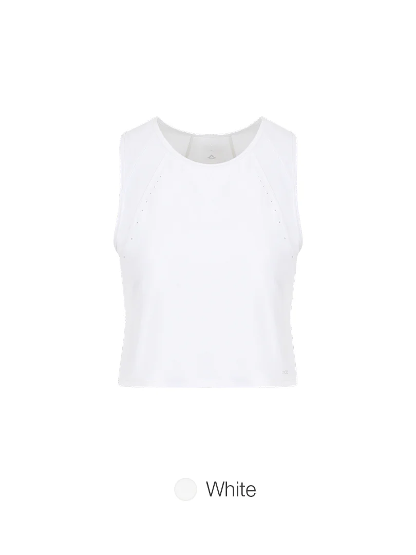Airtouch Pace Cropped Tank Top - Image 6