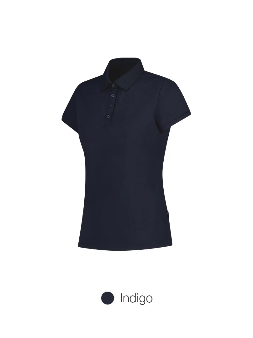 Airy Fit Slim Fit Knitted-Collar Polo Shirt - Image 10