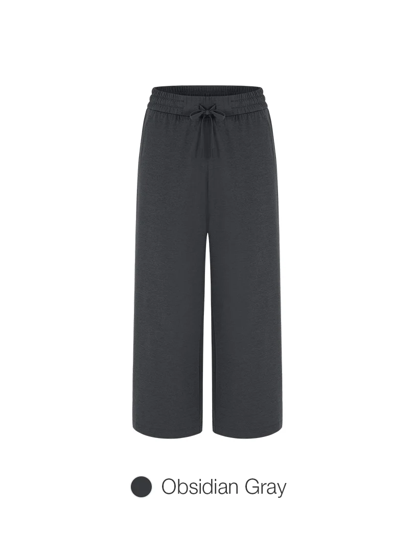 Airy Fit Wide Cropped Pants - Image 3