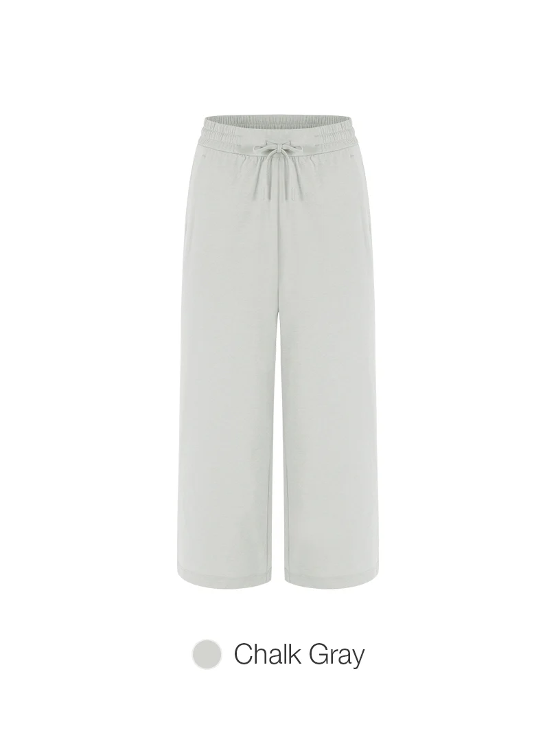Airy Fit Wide Cropped Pants - Image 5