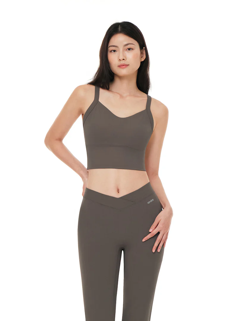 Airywin Pinstripe Longline Bra