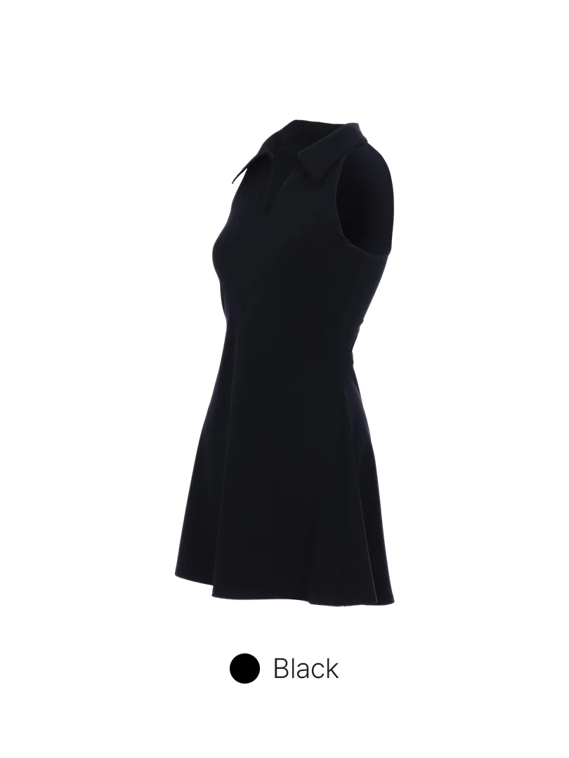 Airywin Sleeveless Polo Dress - Image 7
