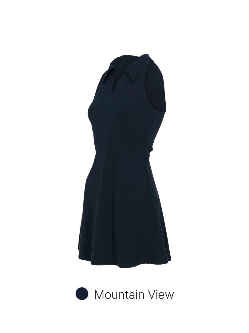 Airywin Sleeveless Polo Dress - Image 8
