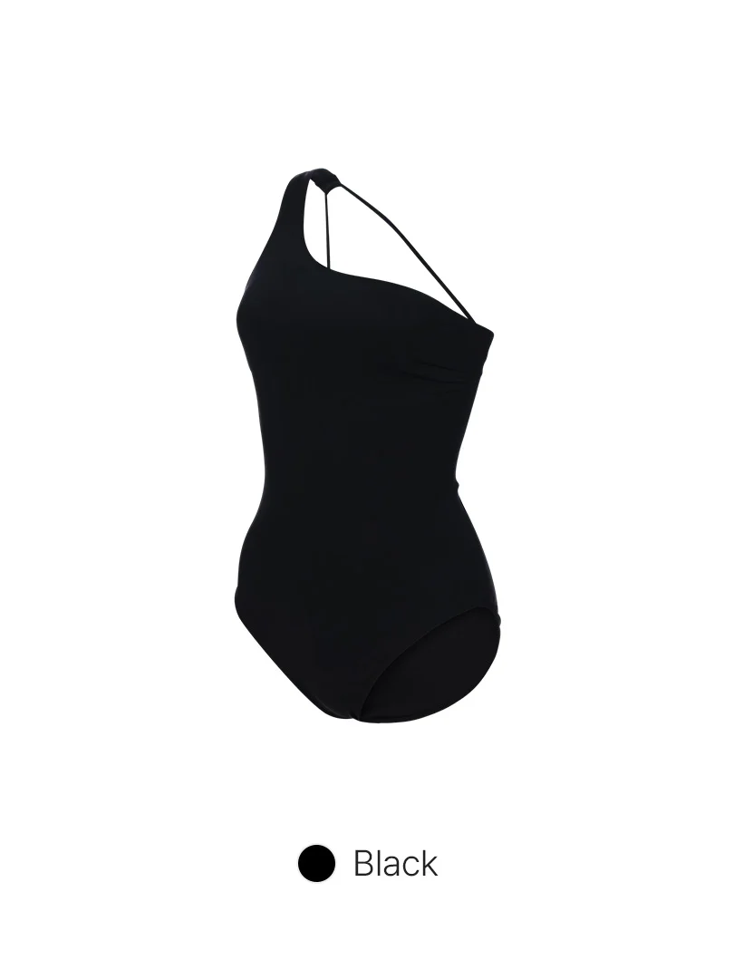 Asymmetrical One-Piece Swimsuit - Image 11