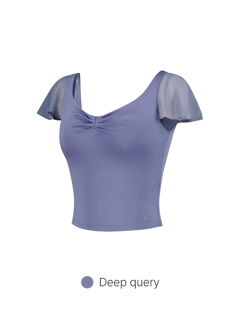 Be-Free Ruffle Ruched Longline Bra - Image 7
