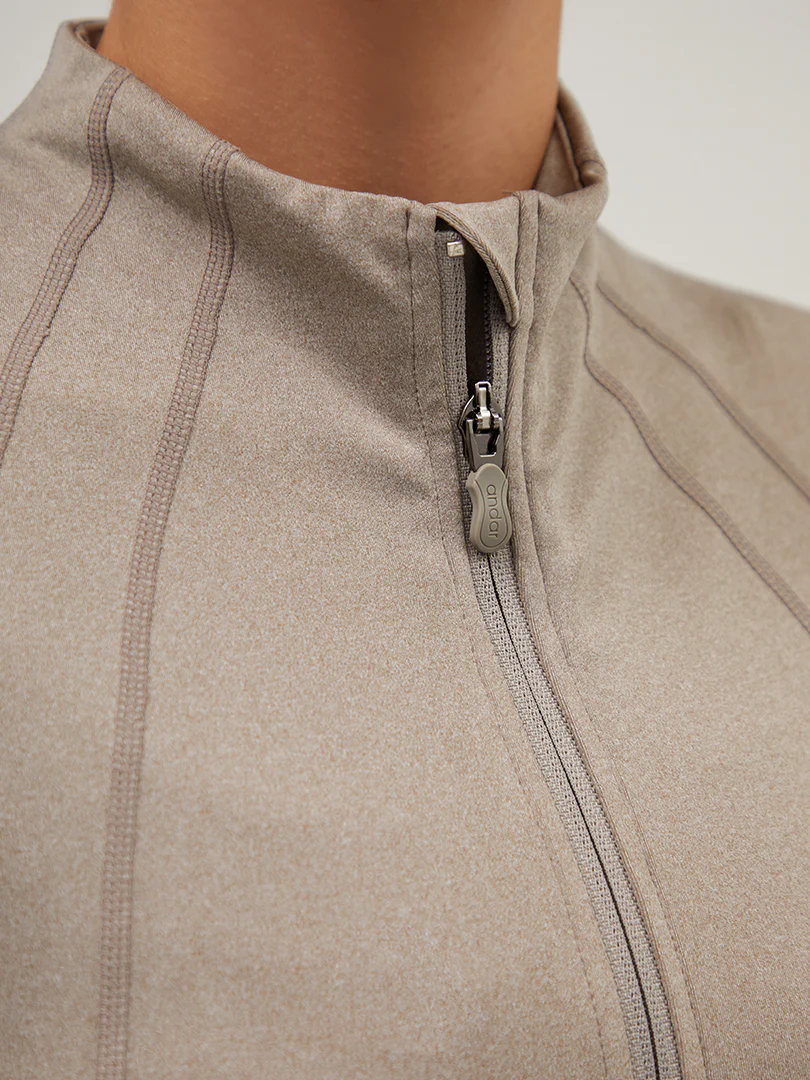 Comfort Fit Cropped Jacket - Image 6