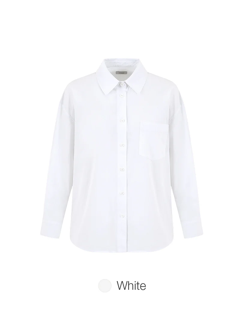 Comfort Fresh Oversized Long Sleeve Shirt - Image 6
