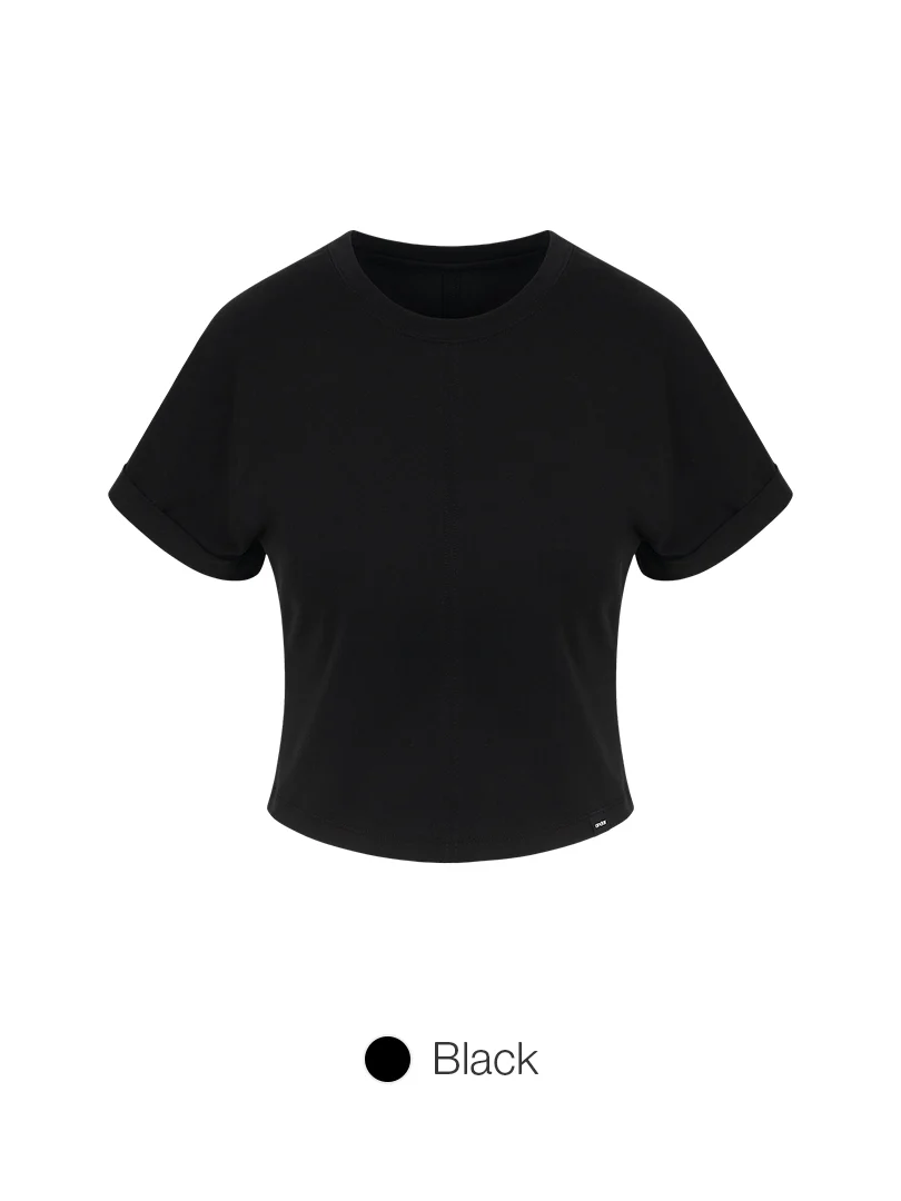 Cotton Roll-Up Short Sleeve Cover-Up - Image 5
