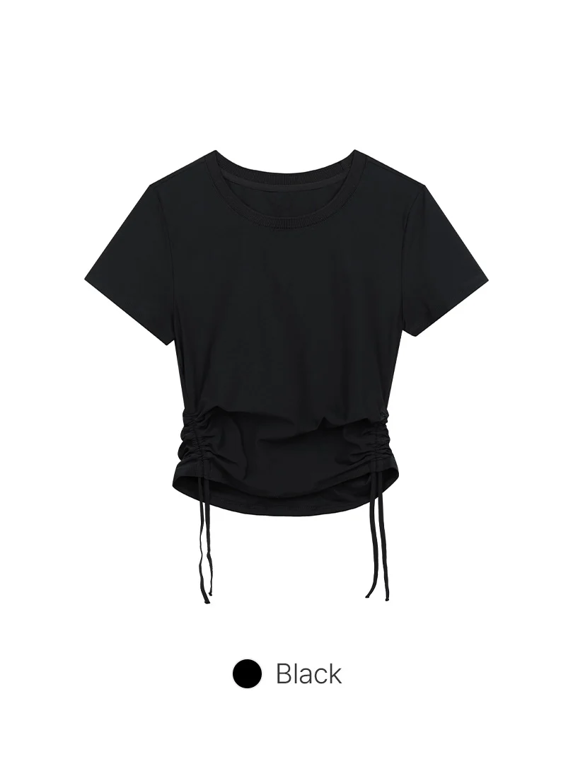 Drawstring Side Short Sleeve - Image 7