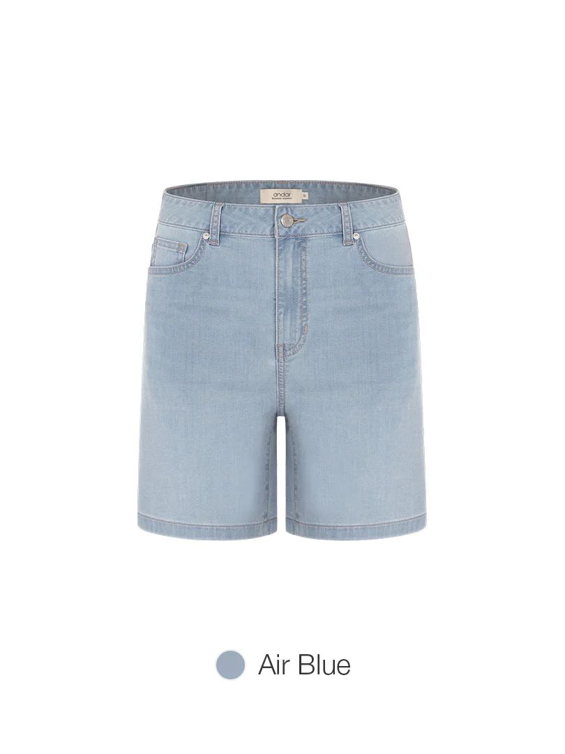 Ice Airdenim Shorts (Knee Length) - Image 3