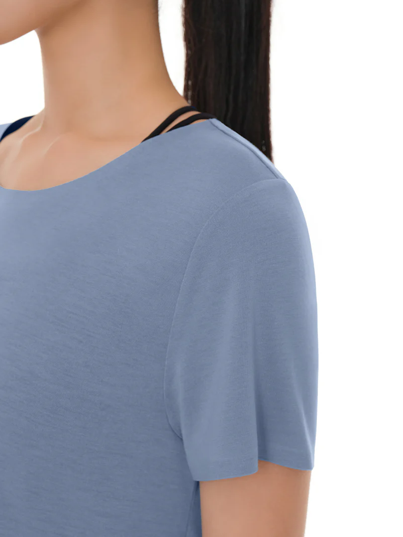 Lyocell Sustainable Seamless Short Sleeve - Image 6