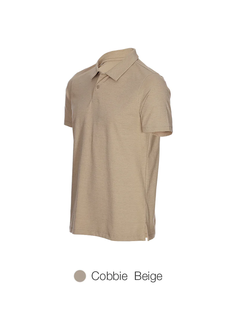Men's NEW Airy Fit Short Sleeve Polo Shirt - Image 4