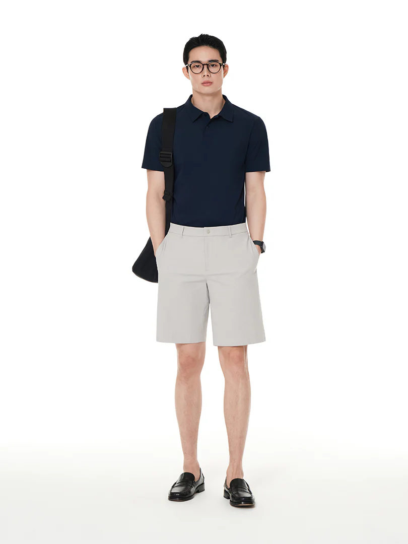 Men's Ice Ventilated Short Sleeve Polo Shirt - Image 2