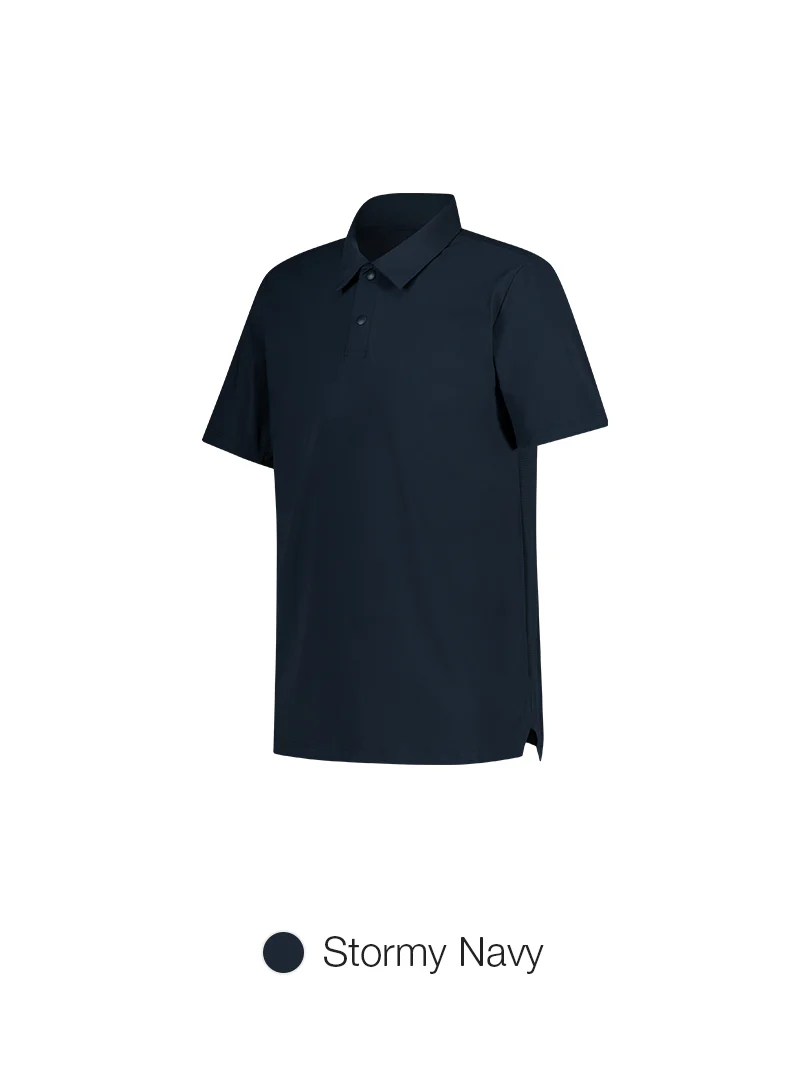 Men's Ice Ventilated Short Sleeve Polo Shirt - Image 5