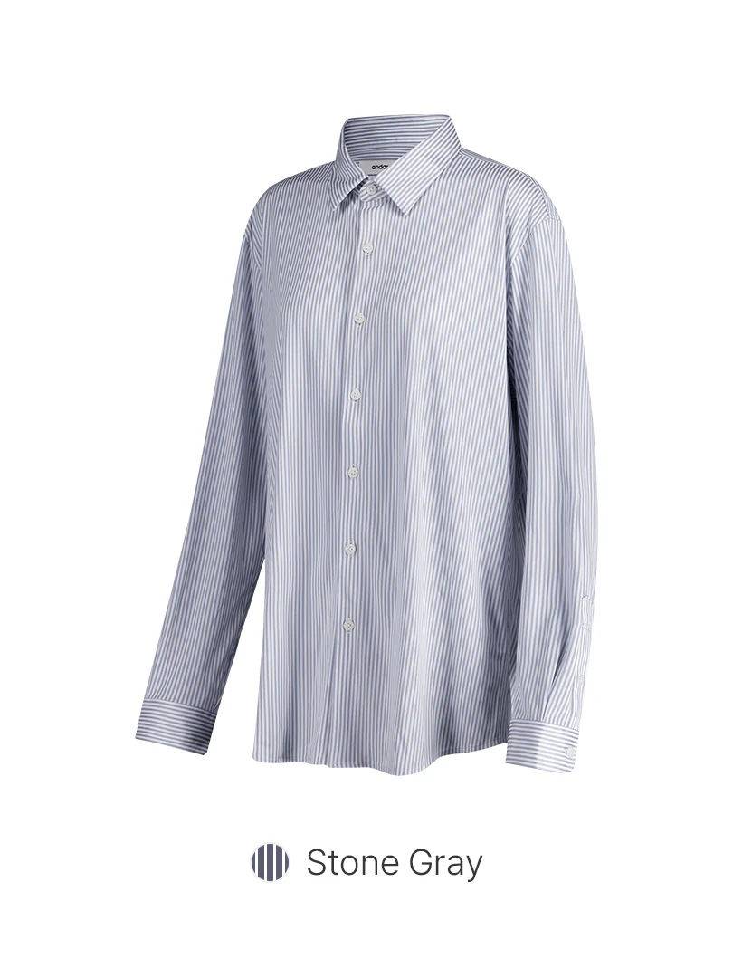 Men's Sweat Free Stripe Shirt - Image 8