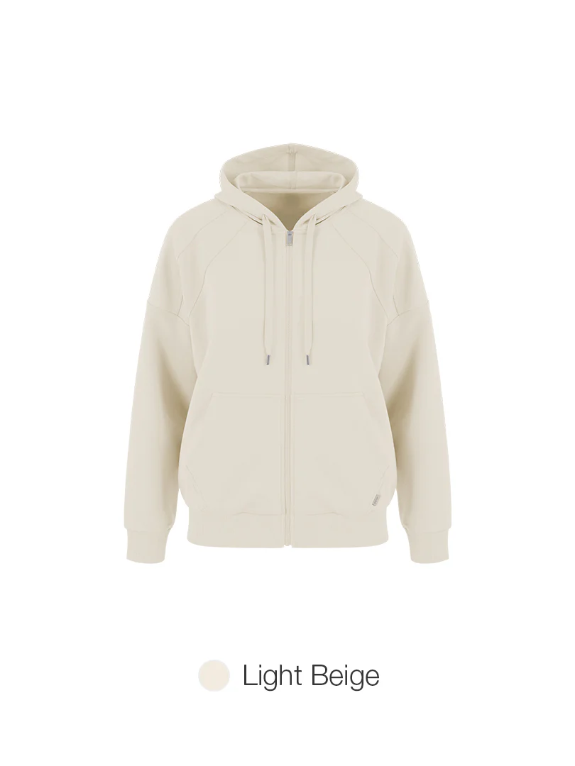 Mildmooth Oversized Full-Zip Hoodie - Image 4