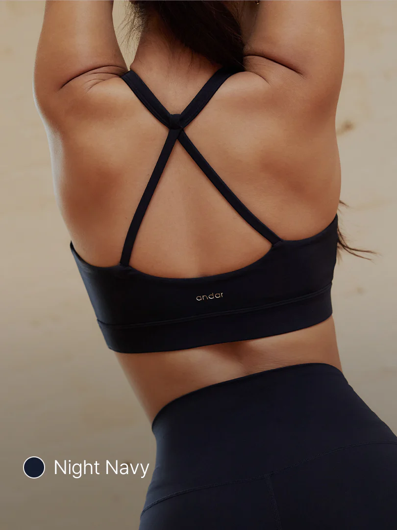 Relair Cross Back Halter Bra - Image 5