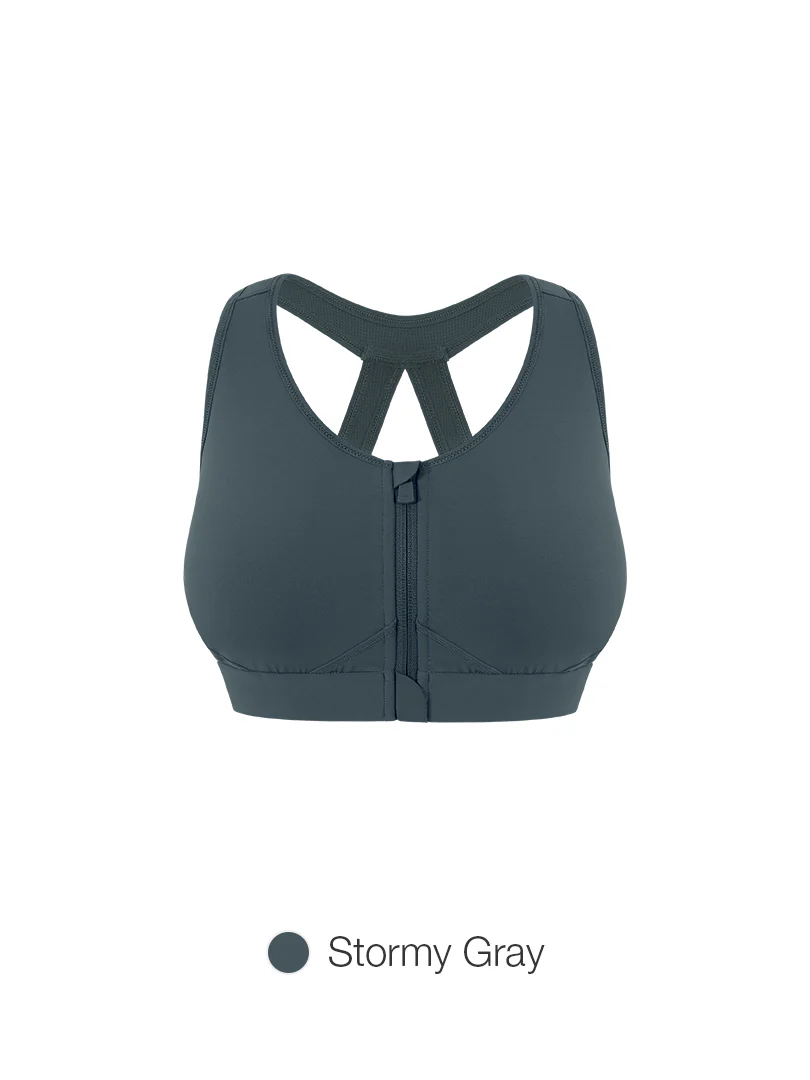 Running Front-Zip Bra - Image 8