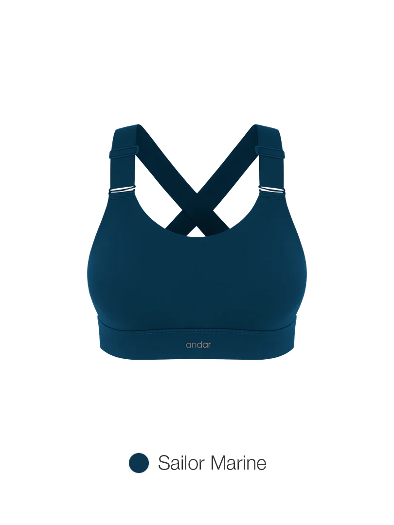 Running High Support Bra (Molded Cup, Hook & Eye) - Image 7