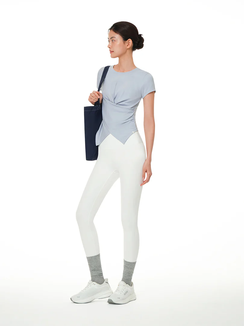 Soft Modal Cross Wrap Short Sleeve - Image 2