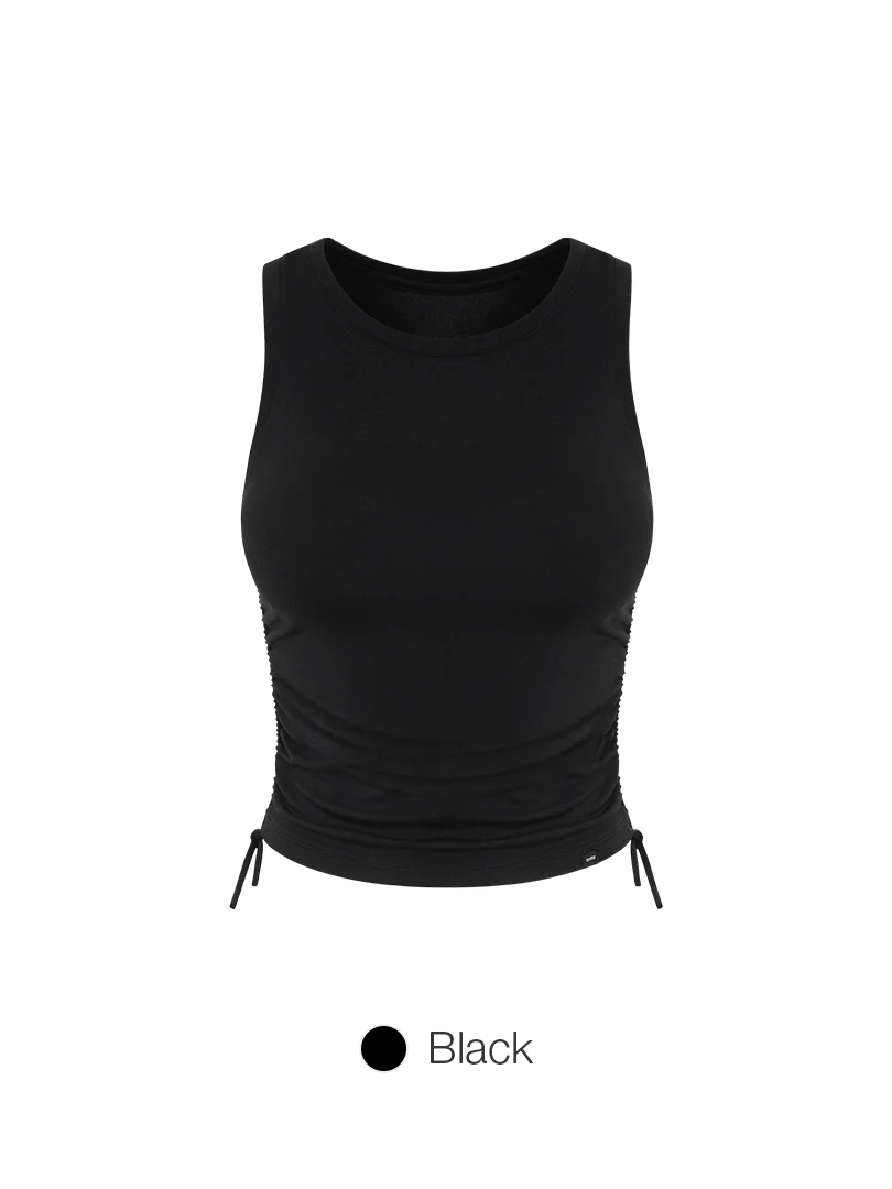 Soft Modal Ruched Sleeveless - Image 3