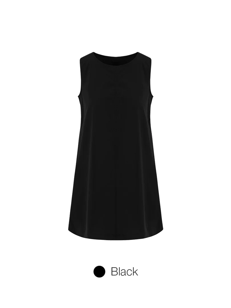 Woven Breeze Sleeveless Dress - Image 3